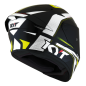 Kask Motocyklowy KYT TT-COURSE GRAND PRIX czarny/żołty Kask Motocyklowy KYT TT-COURSE GRAND PRIX czarny/żołty
