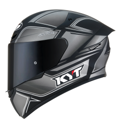 Kask Motocyklowy KYT TT-COURSE TOURIST szary
