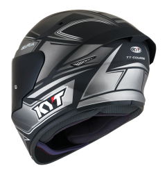Kask Motocyklowy KYT TT-COURSE TOURIST szary