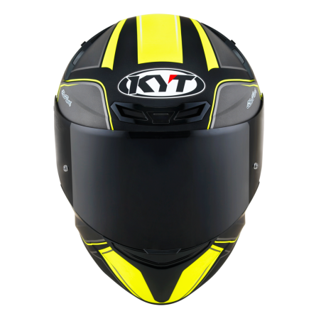 Kask Motocyklowy KYT TT-COURSE TOURIST żółty fluo mat