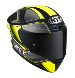 Kask Motocyklowy KYT TT-COURSE TOURIST żółty fluo mat