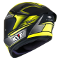 Kask Motocyklowy KYT TT-COURSE TOURIST żółty fluo mat
