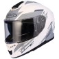 Kask motocyklowy ROCC 861 czarno-biały