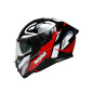 Kask Motocyklowy ROXAR BAYAMO EVO RACE Czarny/ biały/ czerwony Kask Motocyklowy ROXAR BAYAMO EVO RACE Czarny/ biały/ czerwony
