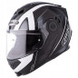 Kask motocyklowy ROCC 881 czarno-biały Kask motocyklowy ROCC 881 czarno-biały