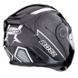 Kask motocyklowy ROCC 881 czarno-biały Kask motocyklowy ROCC 881 czarno-biały