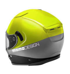 Kask motocyklowy MOMO HORNET (MONO Yellow Fluo / Silver / Black / White)
