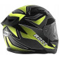 Kask motocyklowy ROCC 333 matowo-szary/neonowy