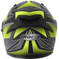 Kask motocyklowy ROCC 333 matowo-szary/neonowy
