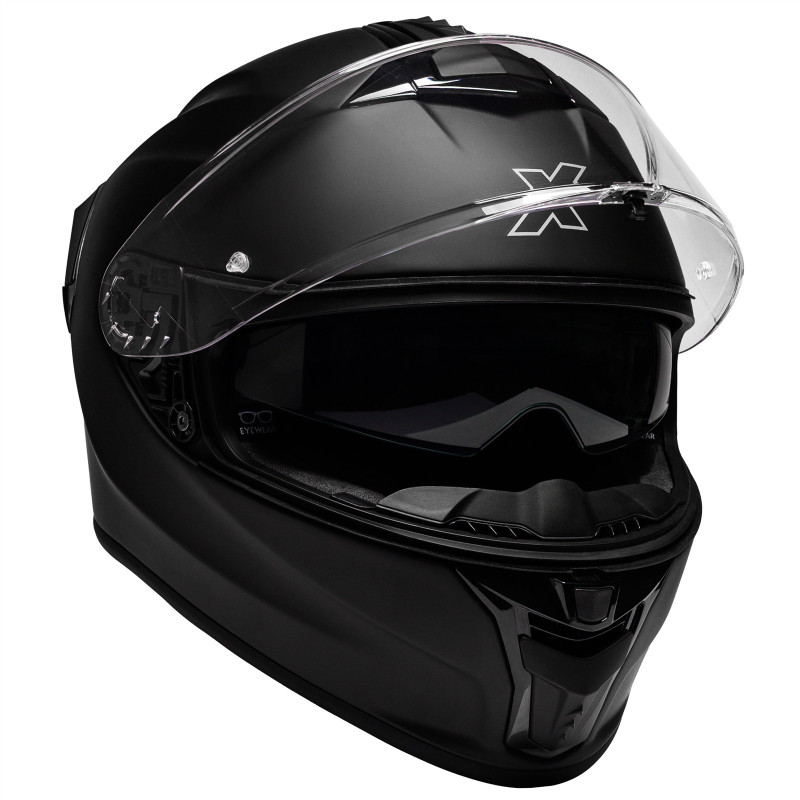 Kask motocyklowy ROXAR RX-ONE CZARNY MAT + PINLOCK 70 Kask motocyklowy ROXAR RX-ONE CZARNY MAT + PINLOCK 70