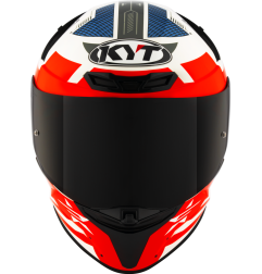 Kask motocyklowy KYT TT-REVO FUSELAGE Czerwony