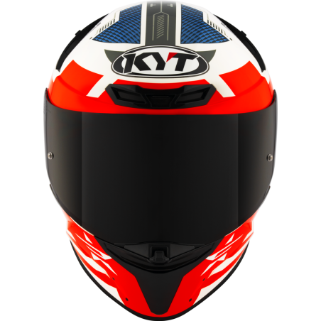 Kask motocyklowy KYT TT-REVO FUSELAGE Czerwony