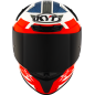 Kask motocyklowy KYT TT-REVO FUSELAGE Czerwony Kask motocyklowy KYT TT-REVO FUSELAGE Czerwony