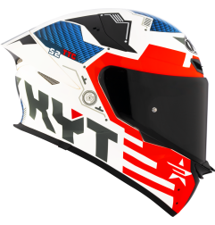 Kask motocyklowy KYT TT-REVO FUSELAGE Czerwony