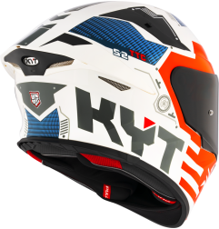 Kask motocyklowy KYT TT-REVO FUSELAGE Czerwony