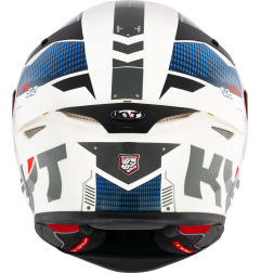 Kask motocyklowy KYT TT-REVO FUSELAGE Czerwony