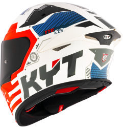 Kask motocyklowy KYT TT-REVO FUSELAGE Czerwony