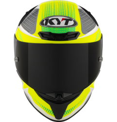 Kask motocyklowy KYT TT-REVO GEAR Czarny/Żółty