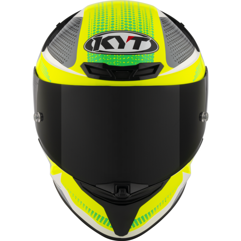 Kask motocyklowy KYT TT-REVO GEAR Czarny/Żółty Kask motocyklowy KYT TT-REVO GEAR Czarny/Żółty