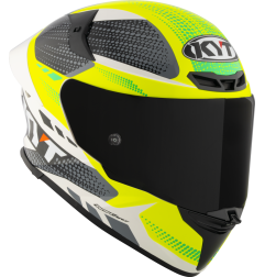 Kask motocyklowy KYT TT-REVO GEAR Czarny/Żółty