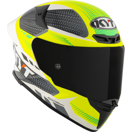 Kask motocyklowy KYT TT-REVO GEAR Czarny/Żółty