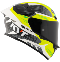 Kask motocyklowy KYT TT-REVO GEAR Czarny/Żółty
