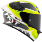 Kask motocyklowy KYT TT-REVO GEAR Czarny/Żółty Kask motocyklowy KYT TT-REVO GEAR Czarny/Żółty
