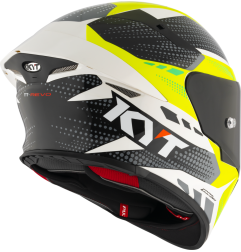 Kask motocyklowy KYT TT-REVO GEAR Czarny/Żółty