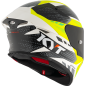 Kask motocyklowy KYT TT-REVO GEAR Czarny/Żółty Kask motocyklowy KYT TT-REVO GEAR Czarny/Żółty