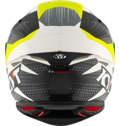 Kask motocyklowy KYT TT-REVO GEAR Czarny/Żółty
