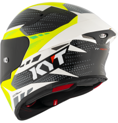 Kask motocyklowy KYT TT-REVO GEAR Czarny/Żółty