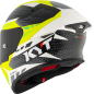 Kask motocyklowy KYT TT-REVO GEAR Czarny/Żółty Kask motocyklowy KYT TT-REVO GEAR Czarny/Żółty