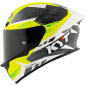Kask motocyklowy KYT TT-REVO GEAR Czarny/Żółty Kask motocyklowy KYT TT-REVO GEAR Czarny/Żółty