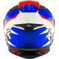 Kask motocyklowy KYT TT-REVO GEAR Niebieski/Czerwony Kask motocyklowy KYT TT-REVO GEAR Niebieski/Czerwony