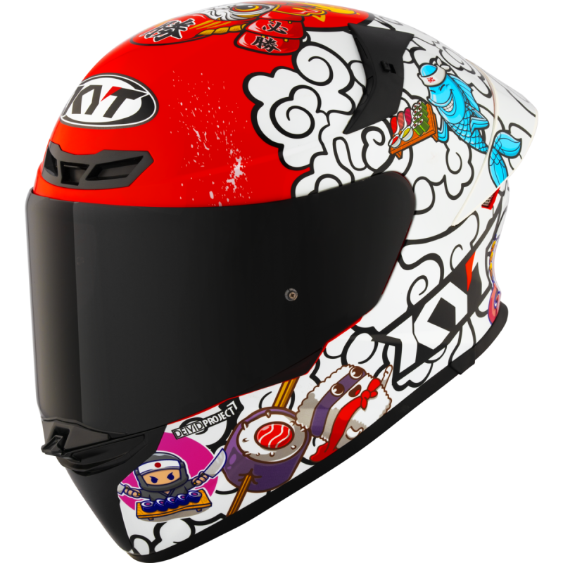 Kask motocyklowy KYT TT-REVO SUSHI TIME Kask motocyklowy KYT TT-REVO SUSHI TIME