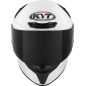Kask motocyklowy KYT TT-REVO PLAIN Biały Kask motocyklowy KYT TT-REVO PLAIN Biały