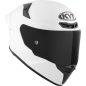 Kask motocyklowy KYT TT-REVO PLAIN Biały Kask motocyklowy KYT TT-REVO PLAIN Biały