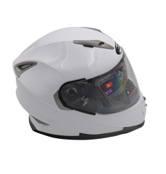 Kask motocyklowy ROCC 480 biały połysk
