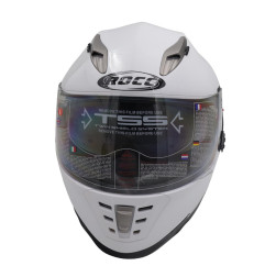 Kask motocyklowy ROCC 480 biały połysk