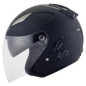 Kask Motocyklowy KYT HELLCAT matowy czarny Kask Motocyklowy KYT HELLCAT matowy czarny
