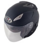 Kask Motocyklowy KYT HELLCAT matowy czarny Kask Motocyklowy KYT HELLCAT matowy czarny