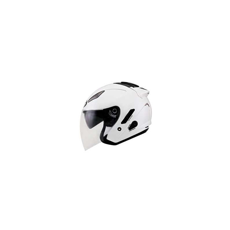 Kask Motocyklowy KYT HELLCAT perłowy biały Kask Motocyklowy KYT HELLCAT perłowy biały