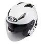 Kask Motocyklowy KYT HELLCAT perłowy biały Kask Motocyklowy KYT HELLCAT perłowy biały