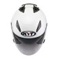 Kask Motocyklowy KYT HELLCAT perłowy biały Kask Motocyklowy KYT HELLCAT perłowy biały