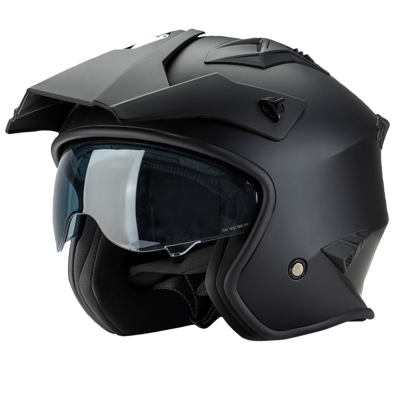 Kask motocyklowy ROCC 200 czarny