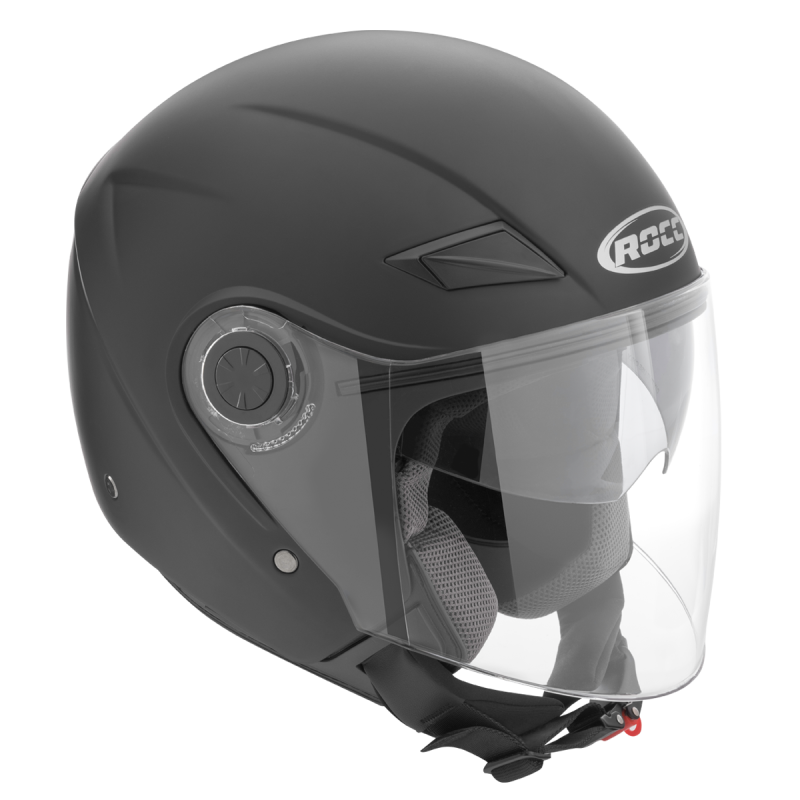 Kask motocyklowy ROCC 230 czarny mat