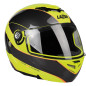 Kask motocyklowy LAZER MONACO Window Pure Glass żółty/antracytowy/pomarańczowy fluo
