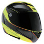 Kask motocyklowy LAZER MONACO Window Pure Glass żółty/antracytowy/pomarańczowy fluo