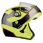 Kask motocyklowy LAZER MONACO Window Pure Glass żółty/antracytowy/pomarańczowy fluo