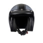 Kask motocyklowy otwarty retro ROXAR CLASSIC '92 szaro-czarny Kask motocyklowy otwarty retro ROXAR CLASSIC '92 szaro-czarny